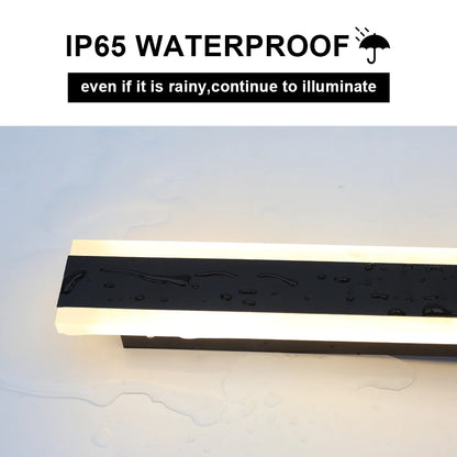 Garden LED Wall Light Remote Dimming Outdoor Lighting