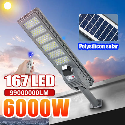 Waterproof Floodlight With Motion Sensor Garden Courtyard Lamp  Street Lamp