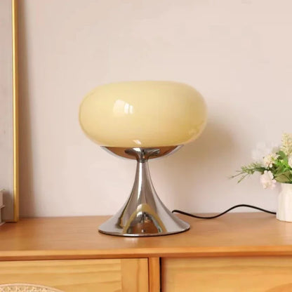 Bauhaus Cream Wind Table Lamp Modern LED Green Apple