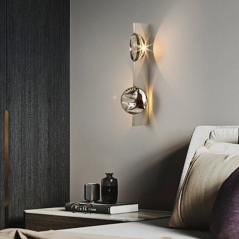 Artistic Corrugated Wall Lamp LED Living Room Wall Light