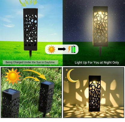 Solar Lawn Light Outdoor Solar Powered Buried Path Lights