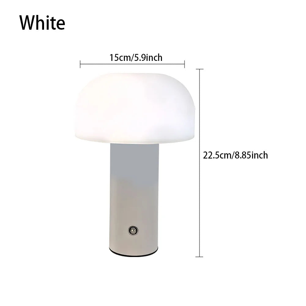 New Mushroom Lamp LED Charging Table Lamp