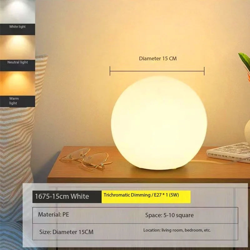 Decorative Ball Table Lamp Bedside Nightlight