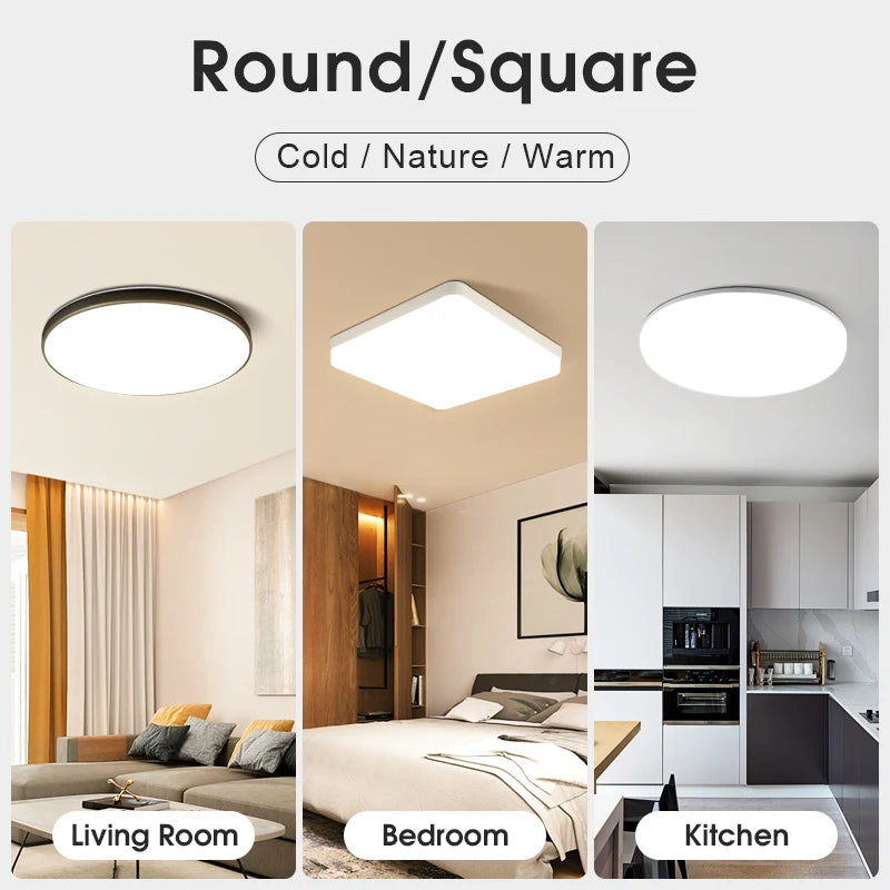 Led Ceiling Light 220v Modern Ceiling Lamp Led Panel