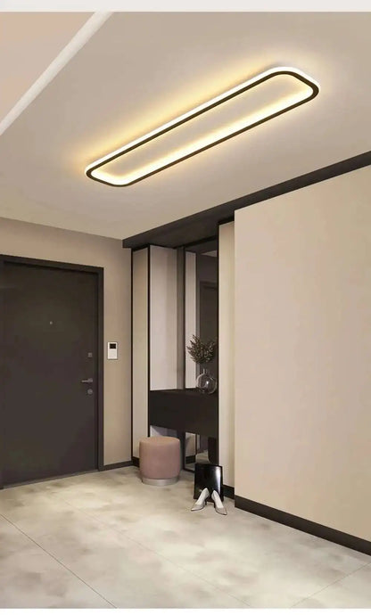 Long Strip LED Ceiling Lights Modern Simple Corridor Aisle