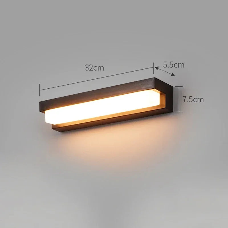 LED Outdoor Solar Wall Lights Waterproof Solar