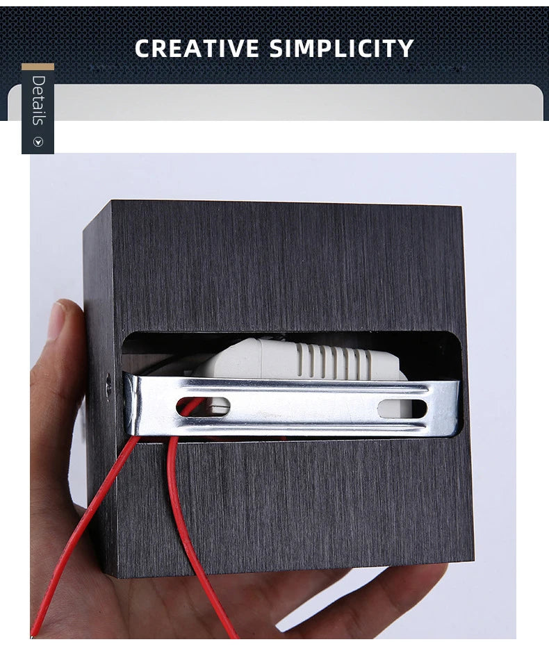 LED Wall Sconces 6W Modern Indoor Wall Lamp