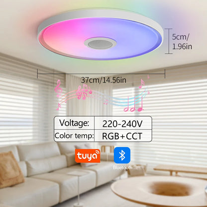 LED Smart Ceiling Lamps RGB APP Remote Control Home Lighting