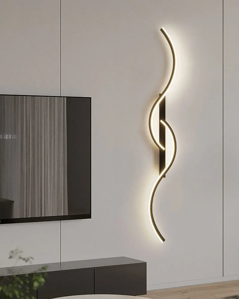 Long Strip LED Wall Lamps for Bedroom Living Room Indoor