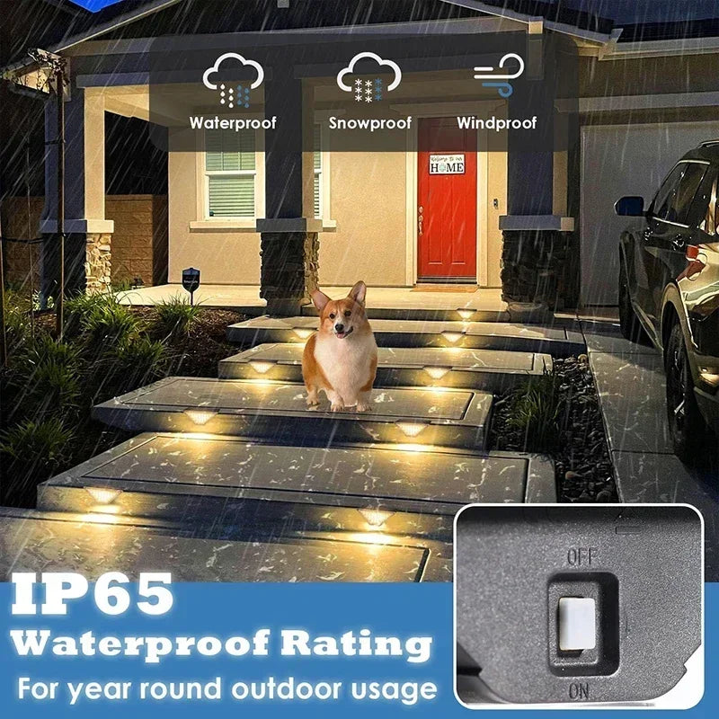 Solar Deck Lights Fence Lights Outdoor Step Lights