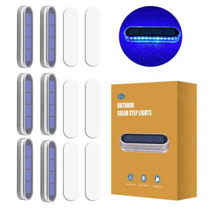 Solar Deck Lights IP68 Waterproof Outdoor Auto On/Off Lighting