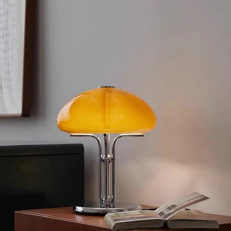 Korean Bauhaus Bedroom Mushroom Desk Lamp