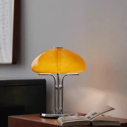 Korean Bauhaus Bedroom Mushroom Desk Lamp