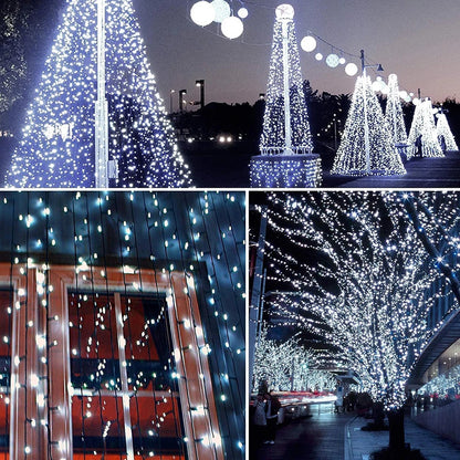 8Modes Solar String LED Fairy Lights Garland Festoon Outdoor