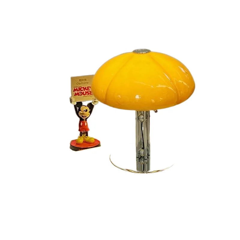 Korean Bauhaus Bedroom Mushroom Desk Lamp