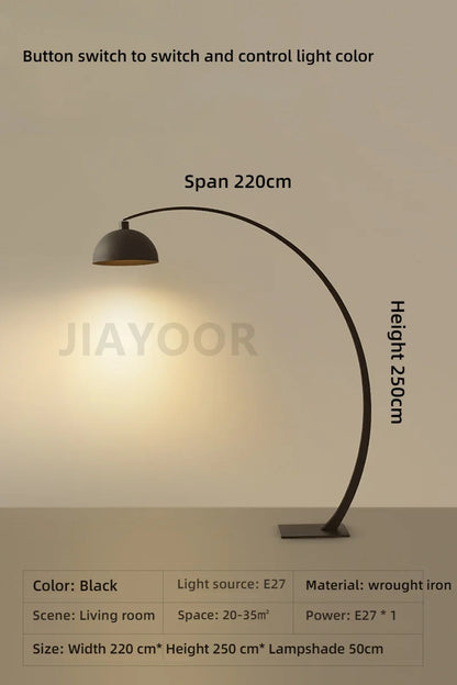 Italian Floor Lamp Modern Living Room Sofa Side Standing Lights