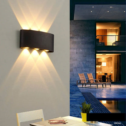 Tuya  Up and Down Wall Light Smart Life APP RGB Outdoor light