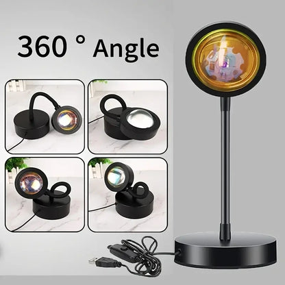 LED sunset light sunset light projector atmosphere light