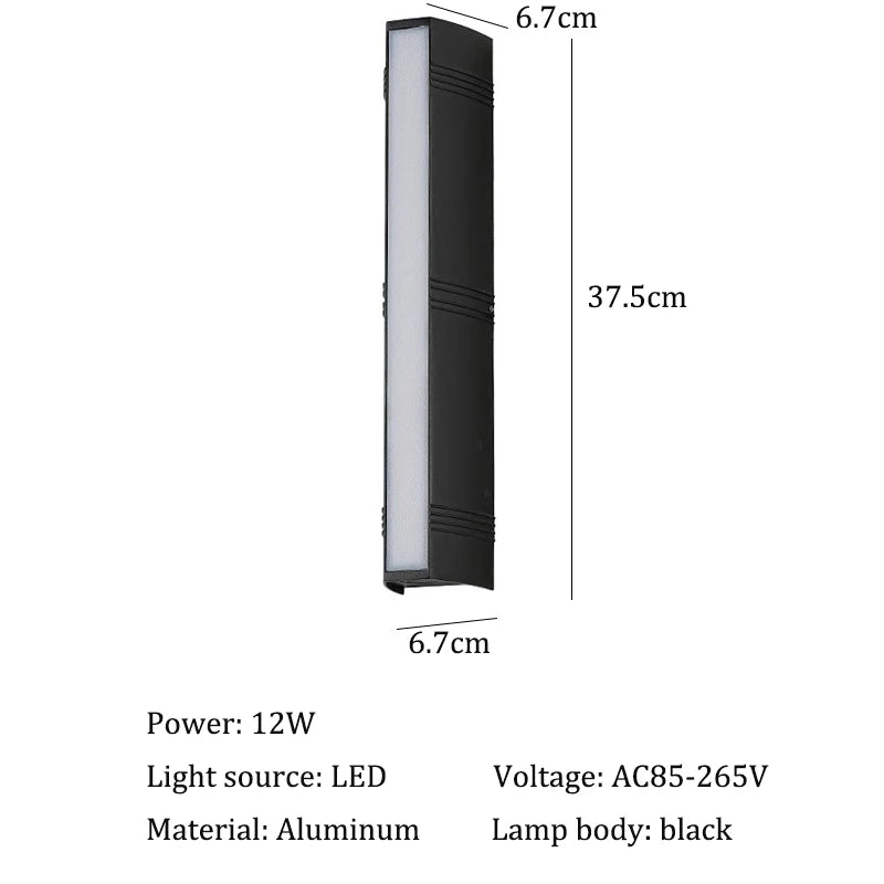 Wall Light Garden Porch Light Fixtures Luminaire