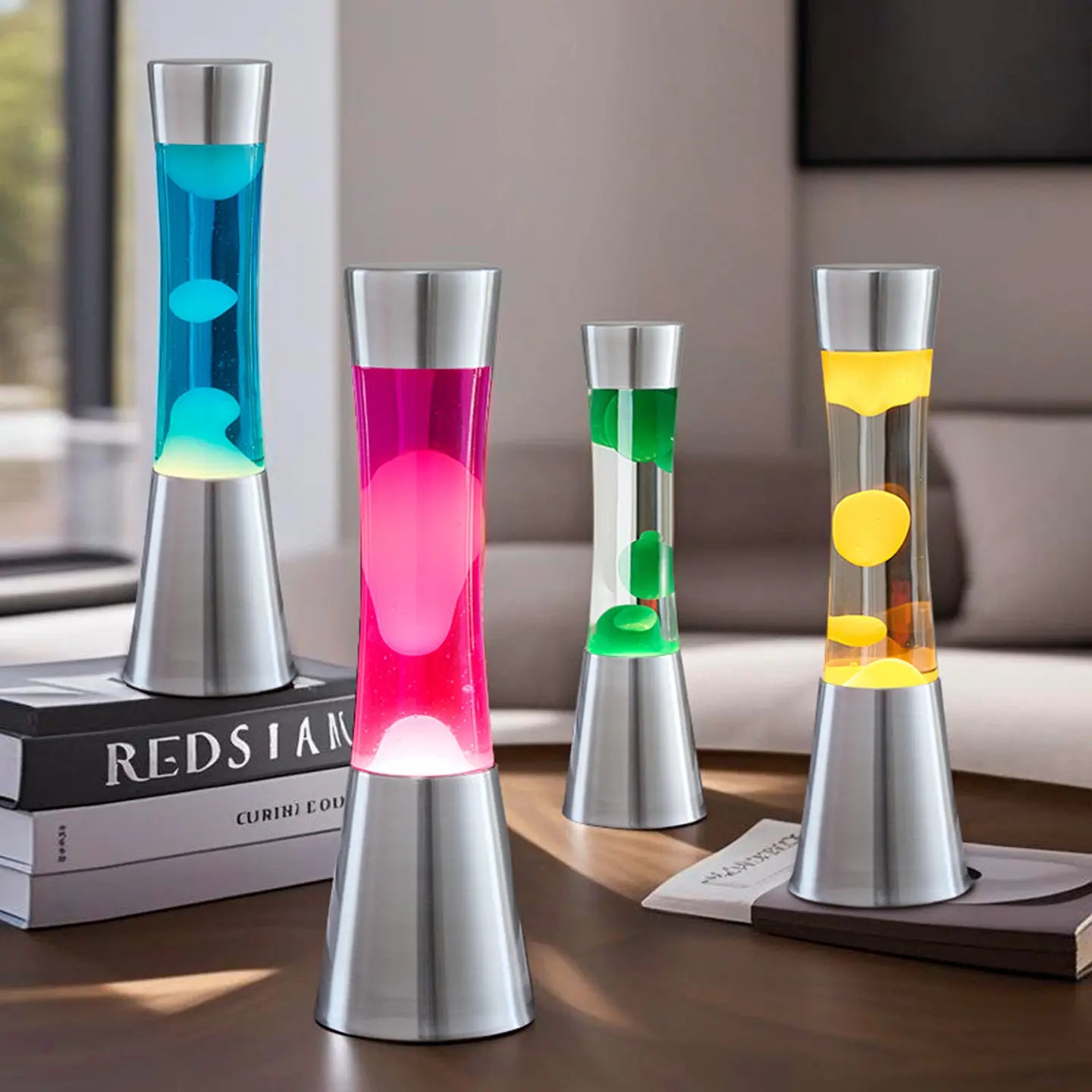 Lava jellyfish lamp decoration bedside night lamp