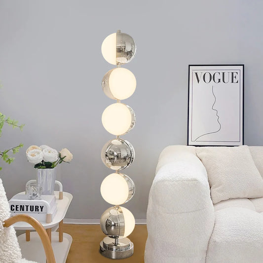 Modern Living Room Decoration Floor Lamp Stainless Steel
