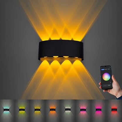 Smart RGB Outdoor Light,2700K-6500K Ambience Wall
