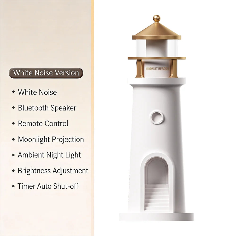 Moon Lamp Projection Lighthouse Lamps Night Light