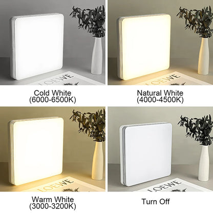 18W-48W LED Ceiling Light 15-30CM Square Ceiling Panel Light