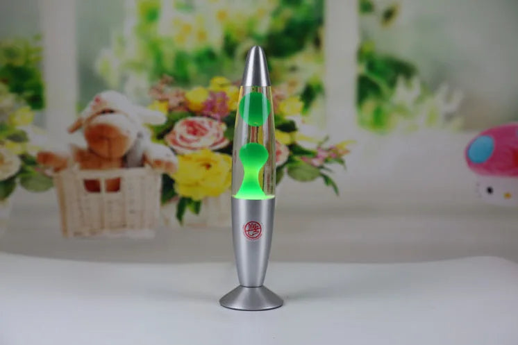 Creative Volcano Lava Lamp Multicolor LED Jellyfish Night Light