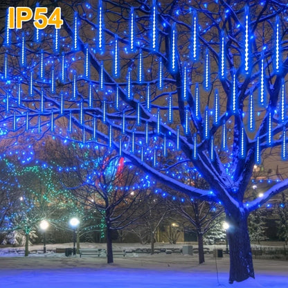 1pc 30CM Solar Meteor Shower Lights Icicle Lights Outdoor