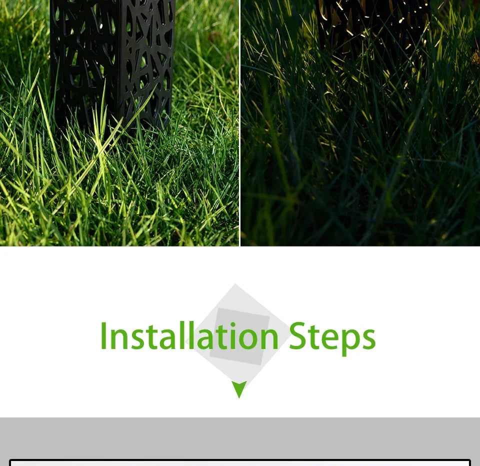 Solar Lawn Light Outdoor Solar Powered Buried Path Lights