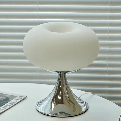 Bauhaus Cream Wind Table Lamp Modern LED Green Apple