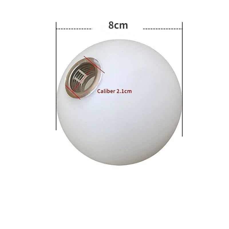 G9 Glass Lampshade Screw Modern Simple Glass Fittings