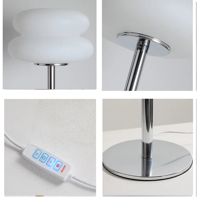 LED Table Lamp Trichromatic Dimming Eye Protection Night Light