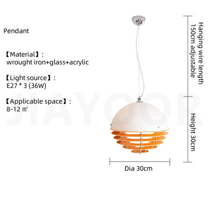 Sunset Design Floor Lamp Industrial Style Pendant Lamp