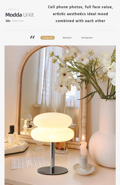 LED Table Lamp Trichromatic Dimming Eye Protection Night Light