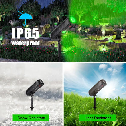 LED Outdoor Solar Lawn Lights Landscape Spotlights