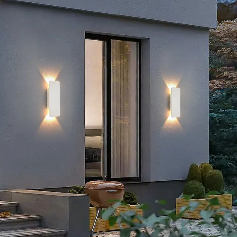 Outdoor Waterproof Wall Lamp Modern LED Lamp