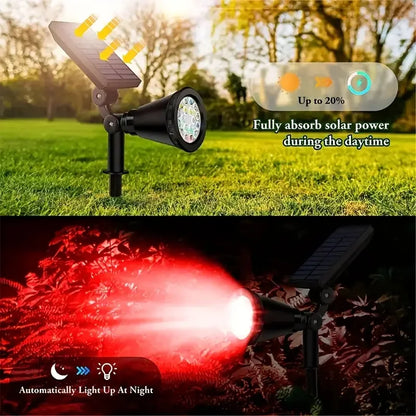 Solar Spot Light Outdoor Lawn Lamp Waterproof Spotlights