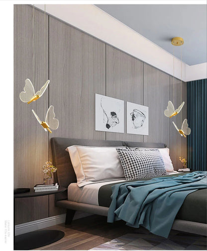 Modern Crystal LED Pendant Lamps Indoor Lighting For Home Decor
