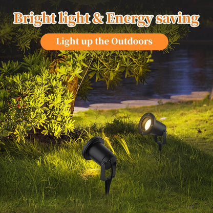 Outdoor Lawn Light IP65 Waterproof GU10 Replaceable Bulb Spot Light