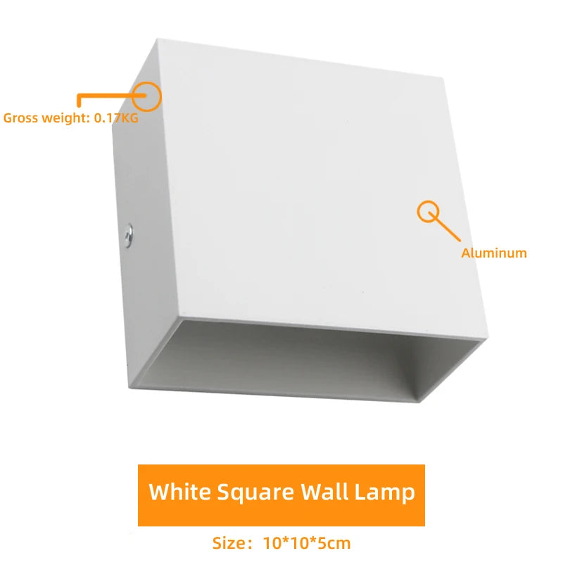 LED Wall Sconces 6W Modern Indoor Wall Lamp