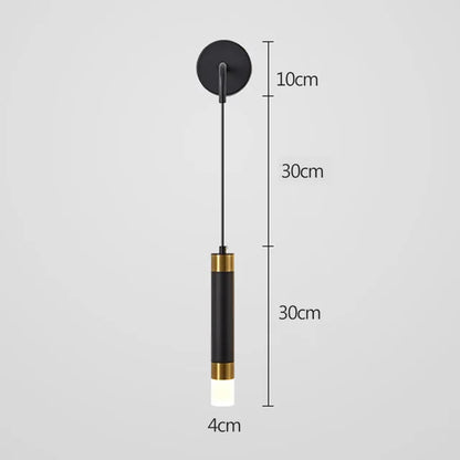 LED Wall Lamp Nordic Double Head Adjustable Wall Lights