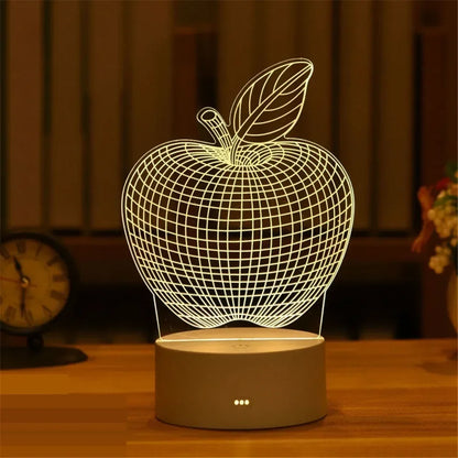 Wedding Birthday Gift Love 3D Acrylic Neon Sign