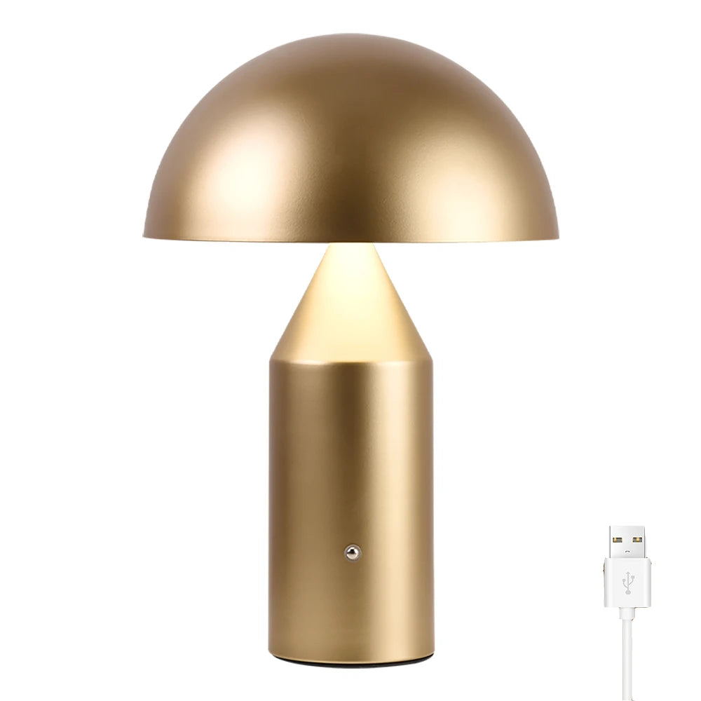 Metal Mushroom Table Lamp Modern Decoration lamp