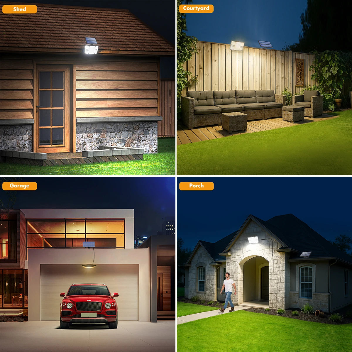 Solar Light Outdoor Solar Lamp IP65 Waterproof