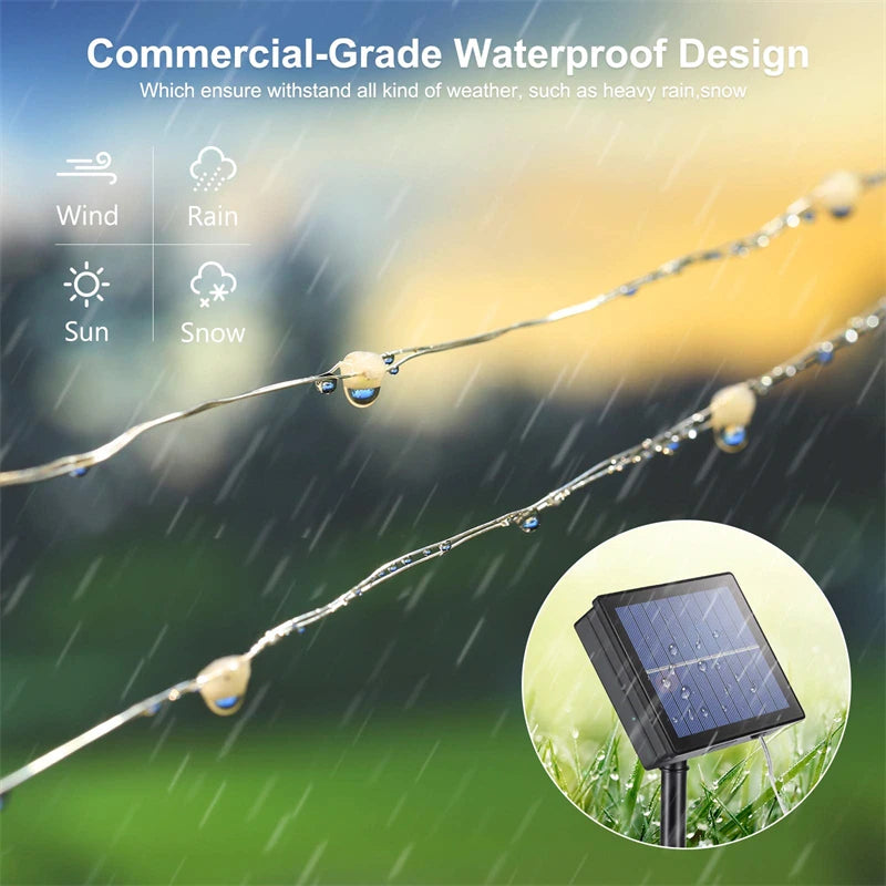 Waterproof Garland String Lights Street Garland for Wedding Party Decor