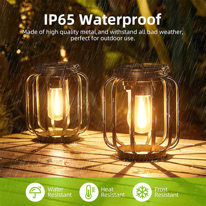 Solar Lantern Led Light Daylight Sensor Garden Lamps Lights