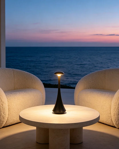 New Mushroom Table Lamp Rechargeable Wireless Touch Lamp
