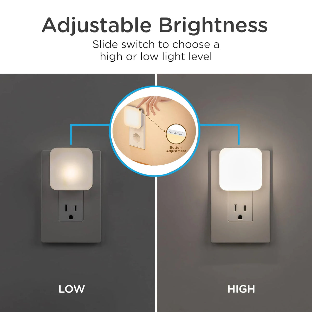 Lights By Night Dimmable LED Night Light